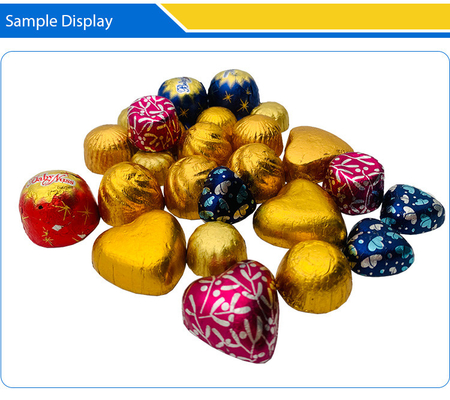 SC-400B Special shape chocolate foil wrapping machine